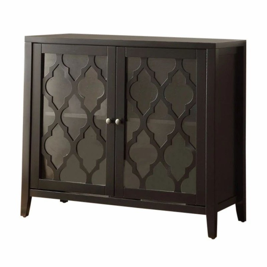 Accent Chests & Cabinets * | Acme Furniture Acme Ceara Cabinet, Black