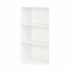 Shelving * | South Shore Furniture South Shore 3 Shelf Modern Wall Bookcase In Pure White