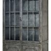 China Cabinets & Hutches * | Zin Home Maison French Industrial Metal Curio Display Cabinet