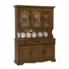 China Cabinets & Hutches * | Intercon Furniture Classic Oak 60 China Buffet W/ Hutch In Burnished Rustic