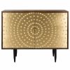 Buffets & Sideboards * | Safavieh Dessaray Brass Sideboard