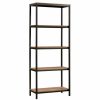 Shelving * | Sauder North Avenue Engineered Wood/Metal Bookcase In Sindoori Mango