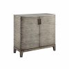 Accent Chests & Cabinets * | Olliix Madison Park Distressed Rustic 2-Door Accent Chest, Antique Grey