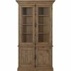 China Cabinets & Hutches * | Magnussen Home Furnishings Magnussen Willoughby China Cabinet In Weathered Barley