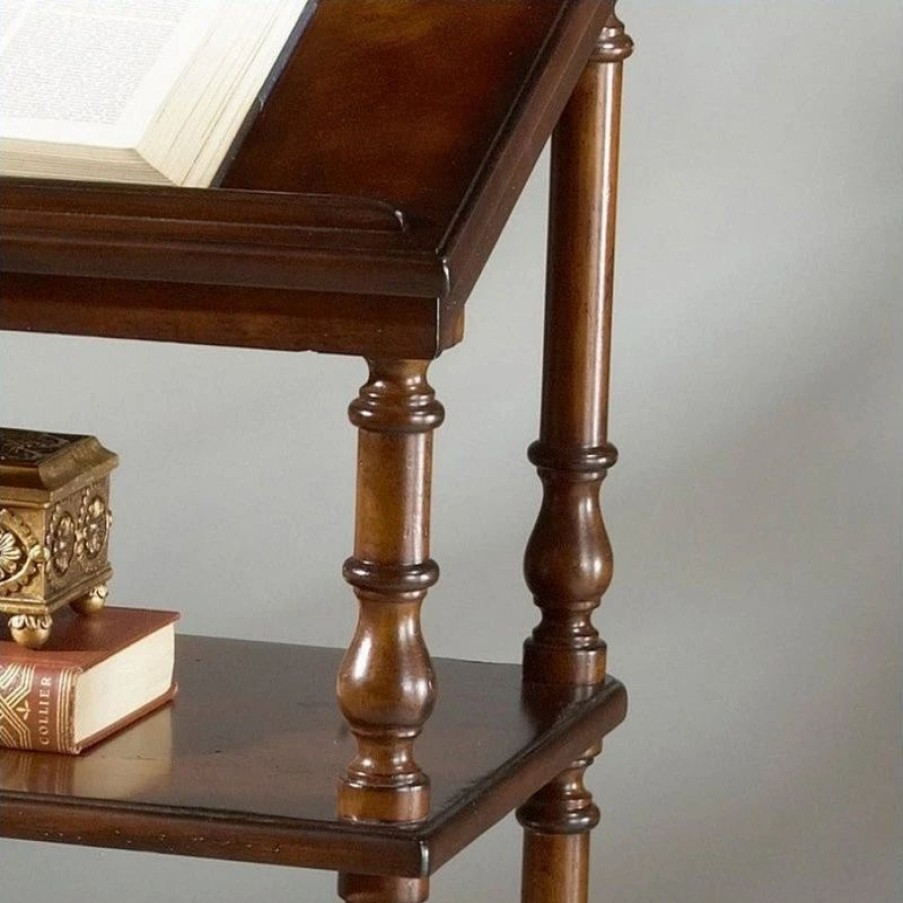 Shelving * | Butler Specialty Company Butler Specialty Library Stand In Plantation Cherry