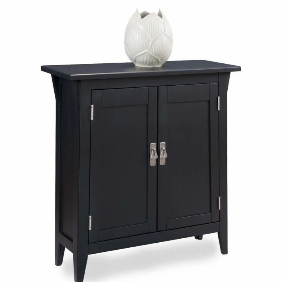 Accent Chests & Cabinets * | Leick Home Leick Favorite Finds Mission Hall Stand In Slate