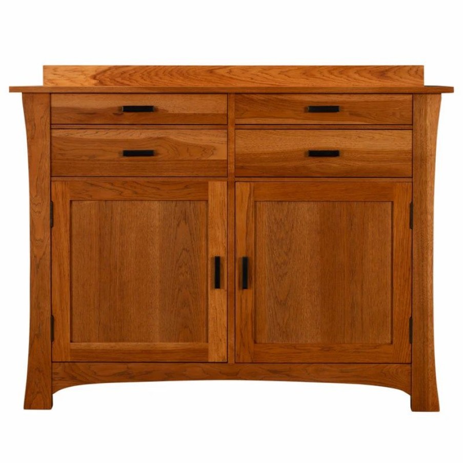 Buffets & Sideboards * | Yale A-America Cattail Bungalow Side Board, Warm Amber Finish