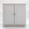 Accent Chests & Cabinets * | W. C. Redmon Co Shaker Style Double Door Cabinet, White