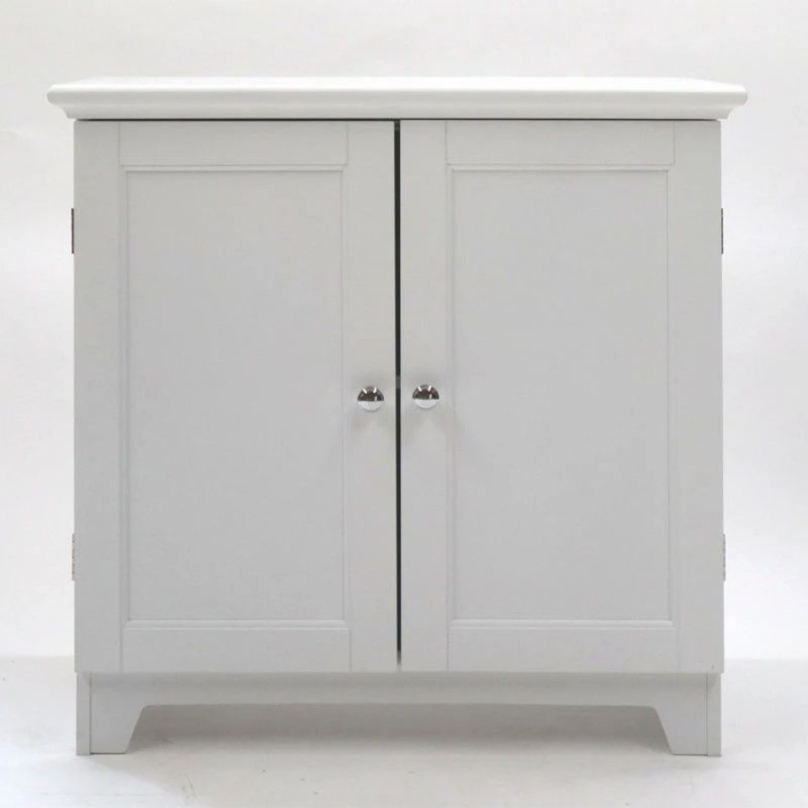 Accent Chests & Cabinets * | W. C. Redmon Co Shaker Style Double Door Cabinet, White