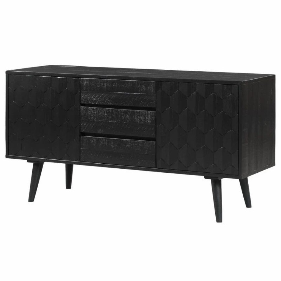 Buffets & Sideboards * | Tov Furniture Valentina Black Buffet