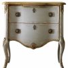 Accent Chests & Cabinets * | Beaumont Lane French Two Drawer Accent Chest Console In Gray