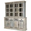 China Cabinets & Hutches * | Sierra Living Concepts Inc Solid Reclaimed Wood Dining Farmhouse Buffet With Hutch