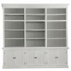 China Cabinets & Hutches * | Novasolo Halifax Triple Bay Hutch Unit