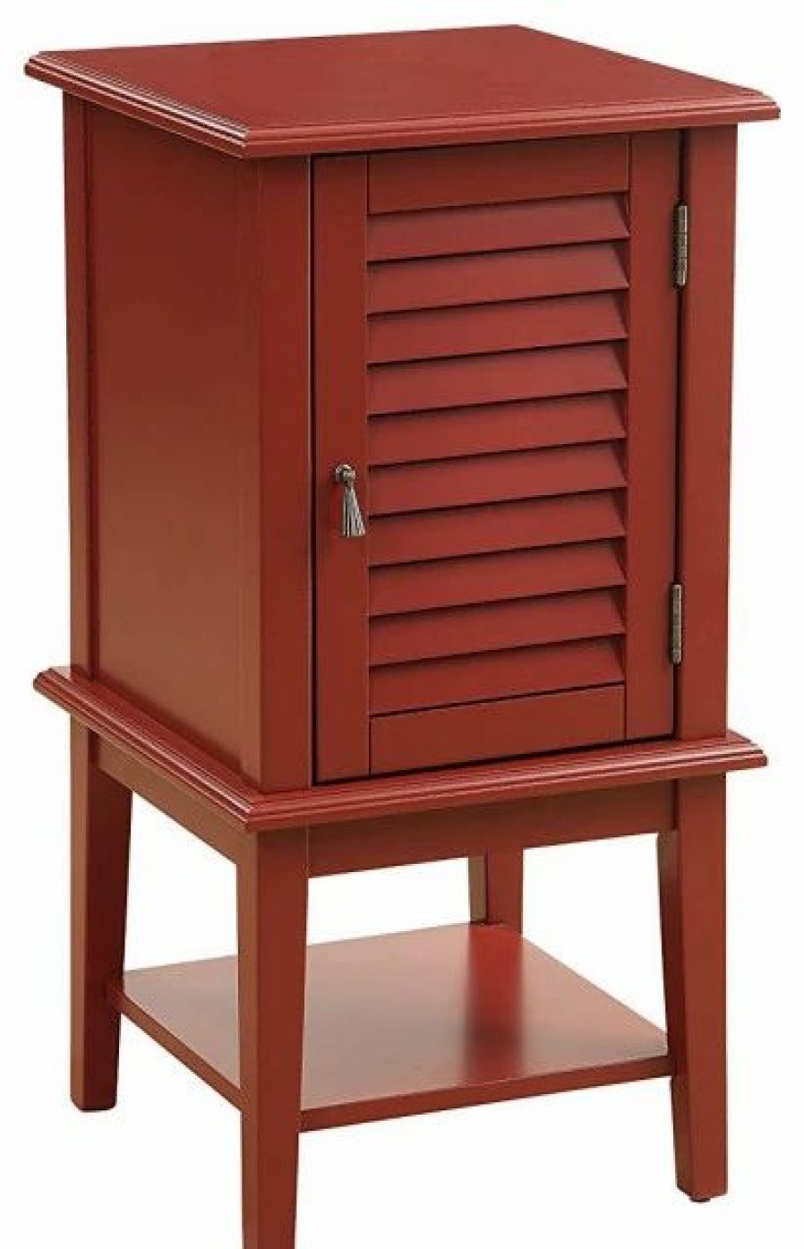 Accent Chests & Cabinets * | Acme Furniture Acme Hilda Ii Floor Cabinet, Red