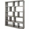 Shelving * | Temahome Berlin 5 Level Bookcase 150 Cm, Concrete