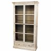 China Cabinets & Hutches * | Moti Manhattan Beach Padawan Solid Wood 2-Door 2-Drawer Cabinet In Antique White