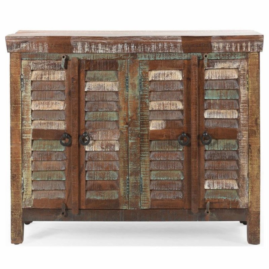 Accent Chests & Cabinets * | Gdfstudio Muriel Recycled Wood Cabinet