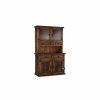 China Cabinets & Hutches * | Lsr Western Small Rustic China Cabinet