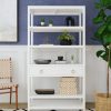 Shelving * | Butler Specialty Company Lark Wood Bookshelf, White