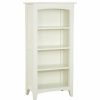 Shelving * | Bolton Furniture, Inc. Shaker Cottage 3-Shelf 48 Bookcase, Ivory