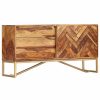 Buffets & Sideboards * | Vida Xl International B.V. Vidaxl Solid Sheesham Wood Sideboard Side Cabinet Chest Of Drawer Storage Unit