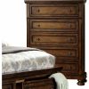 Accent Chests & Cabinets * | Homelegancela, Inc Homelegance Cumberland 5-Drawer Chest, Medium Brown