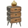 Accent Chests & Cabinets * | 4D Concepts Urban Loft 3 Rounded Drawer Chest