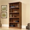 Shelving * | Sauder Select Modern Wood 5 Shelf Bookcase In Washington Cherry