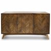 Buffets & Sideboards * | Poly & Bark Poly And Bark Seine Sideboard, Walnut