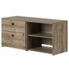 Buffets & Sideboards * | South Shore Furniture Interface 2-Drawer Credenza, Weathered Oak