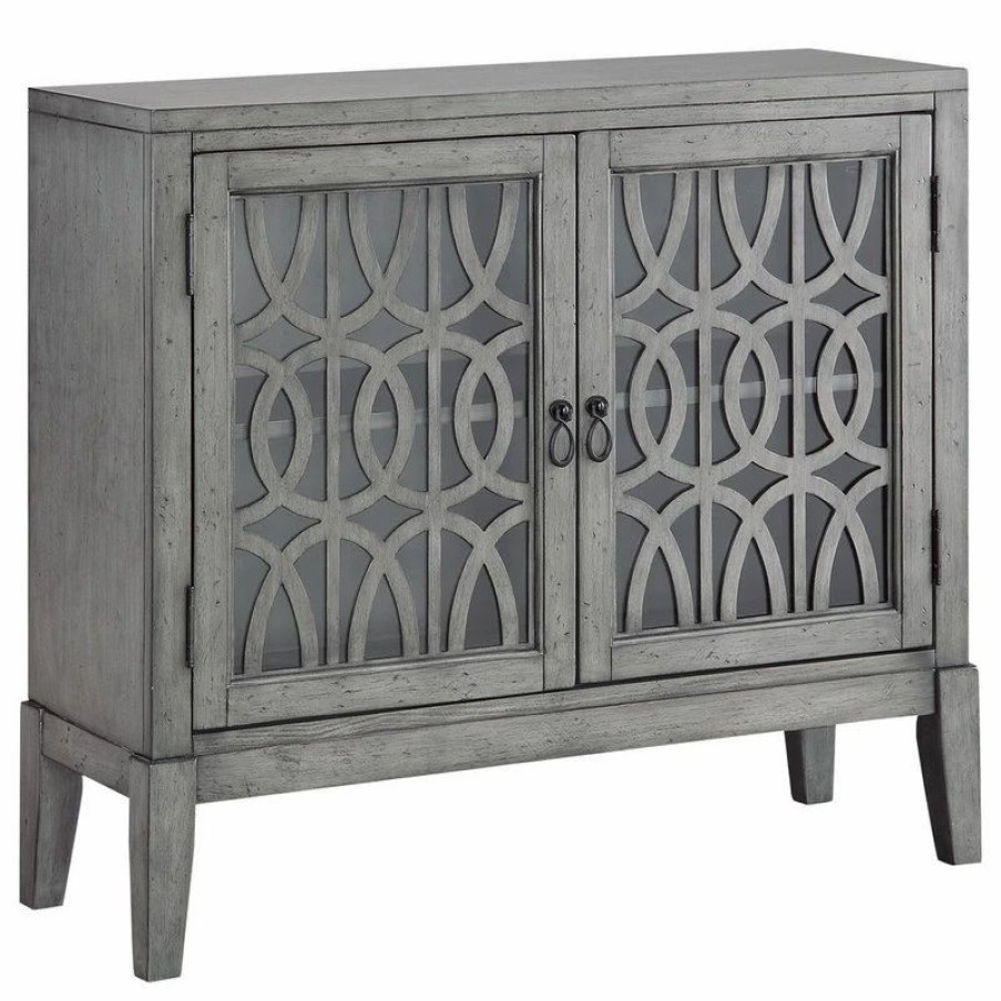 Accent Chests & Cabinets * | Coast To Coast Imports, Llc 2-Door Cabinet, Soft Gray