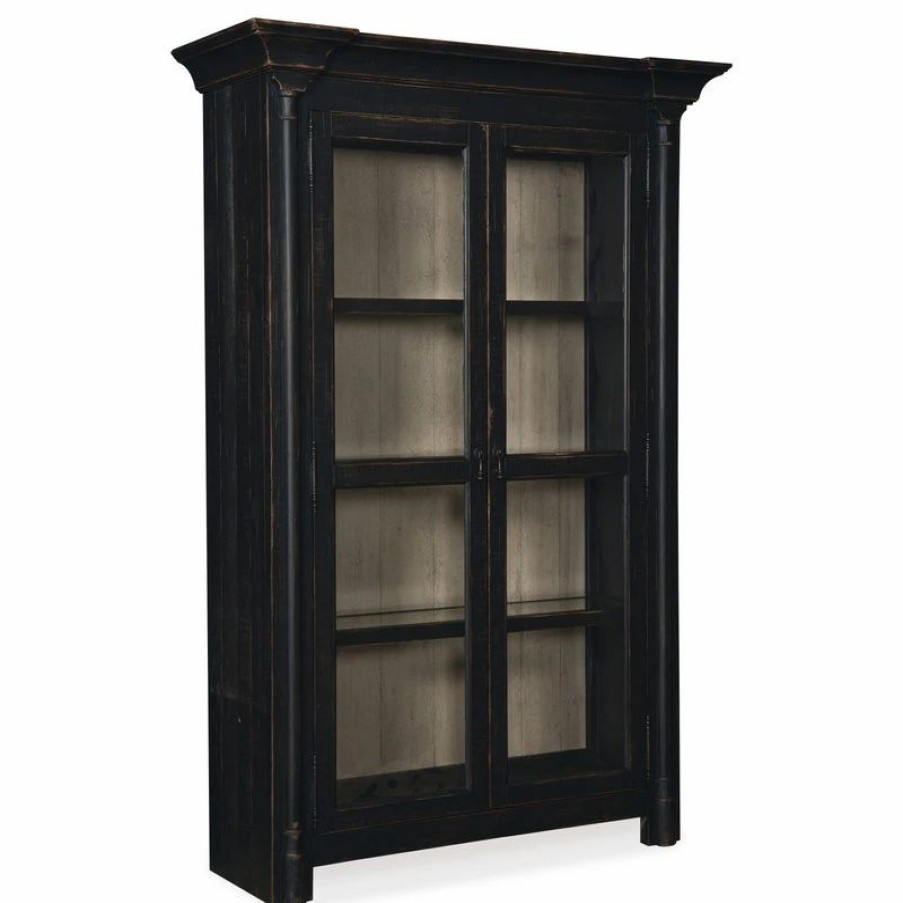 China Cabinets & Hutches * | Hooker Furniture Ciao Bella Display Cabinet, Black