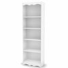 Shelving * | Corliving Distribution Llc Sonax Hawthorn Tall Bookcase, Frost White, 72