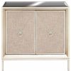 Accent Chests & Cabinets * | Brimfield & May Glam Beige Wood Cabinet 39851