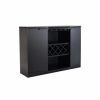 Buffets & Sideboards * | Furniture Of America E-Commerce By Enitial Lab Furniture Of America Bruno Contemporary Wood Multi-Storage Buffet In Black