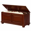 Accent Chests & Cabinets * | Powell Furniture Powell Chadwick Cedar Chest With Cherry Brown Finish 15A7025