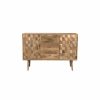 Buffets & Sideboards * | Gdfstudio Zona Mid-Century Modern Handcrafted Sideboard, Mango Wood, 3 Drawer/2 Doors