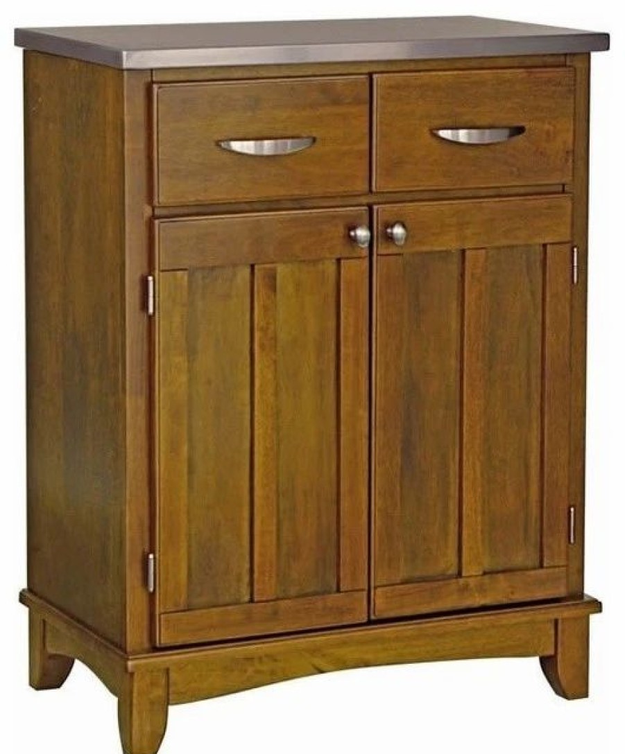 Buffets & Sideboards * | Homestyles Buffet Of Buffets Wood Buffet In Brown