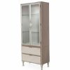 China Cabinets & Hutches * | Michael Amini Camden Court, Display Cabinet, Pearl