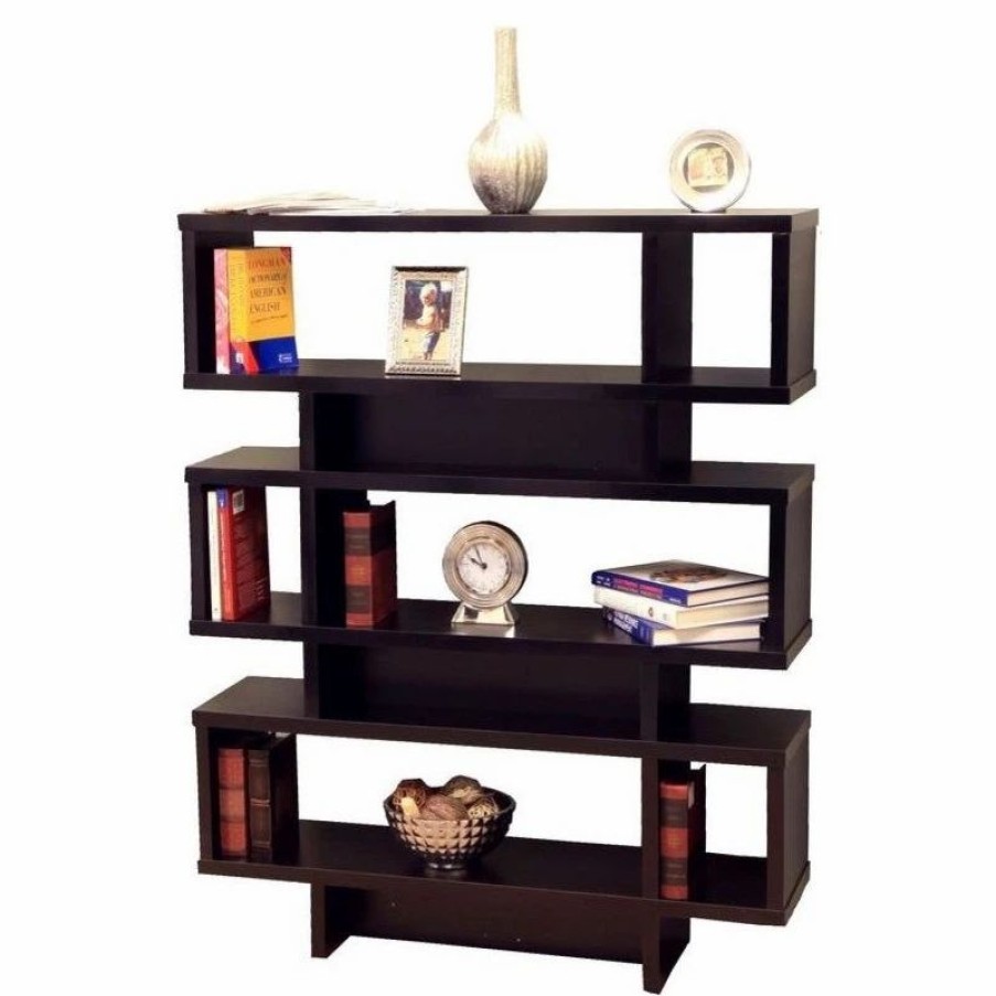 Shelving * | Megahome Tier Display Cabinet/Bookcase