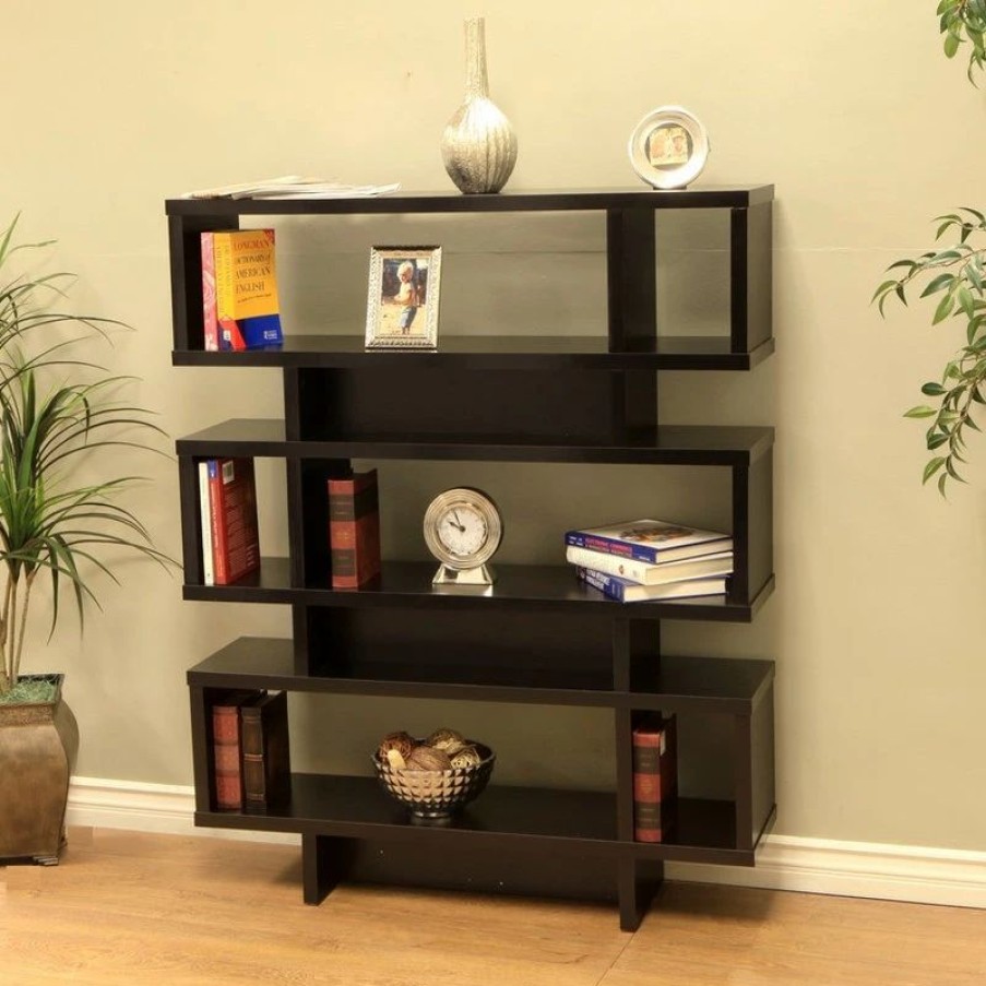 Shelving * | Megahome Tier Display Cabinet/Bookcase