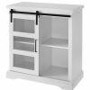 Buffets & Sideboards * | Walker Edison 32 Modern Accent Buffet Cabinet Solid White