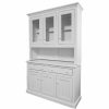 China Cabinets & Hutches * | Eagle Furniture, 54 Coastal Dining Buffet, White, With Hutch