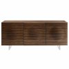 Buffets & Sideboards * | Casabianca Home Moon Walnut Veneer Buffet