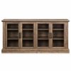 Buffets & Sideboards * | Belleze 70 Rustic Wood Sideboard Stand 4 Doors Buffet Cabinet, Rustic Oak