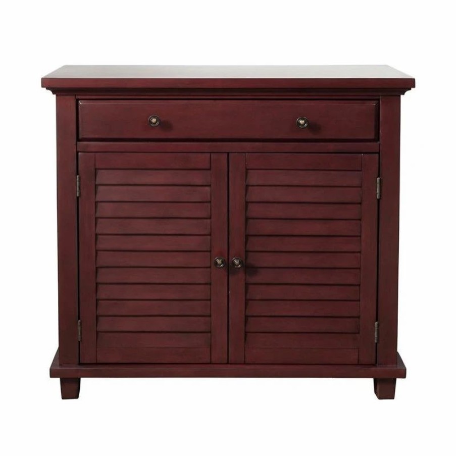 Accent Chests & Cabinets * | Bowery Hill Accent Chest In Cherry