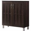 Buffets & Sideboards * | Baxton Studio Excel Modern And Contemporary Dark Brown Sideboard Storage Cabinet