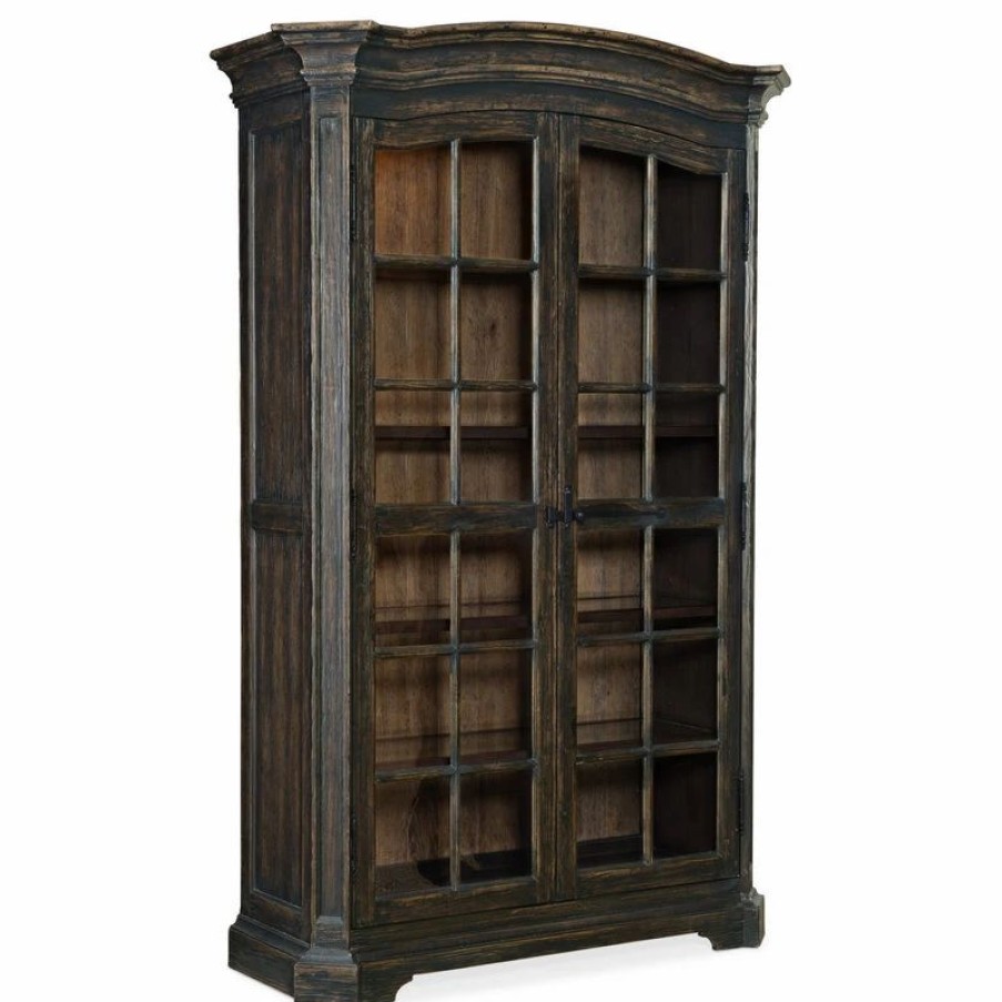 China Cabinets & Hutches * | Hooker Furniture La Grange Mullins Prairie Display Cabinet