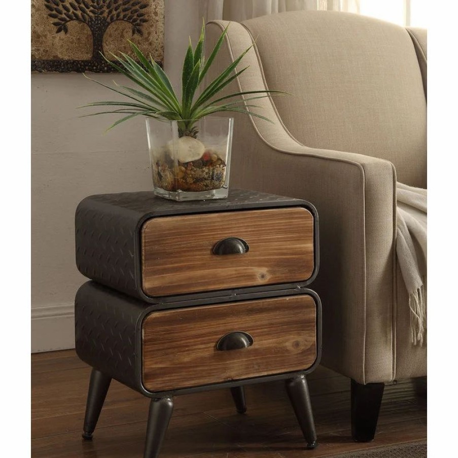 Accent Chests & Cabinets * | 4D Concepts Urban Loft 2 Rounded Drawer Chest