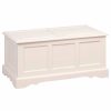 Accent Chests & Cabinets * | Carolina Classics Camden Blanket Chest, Antique Ivory